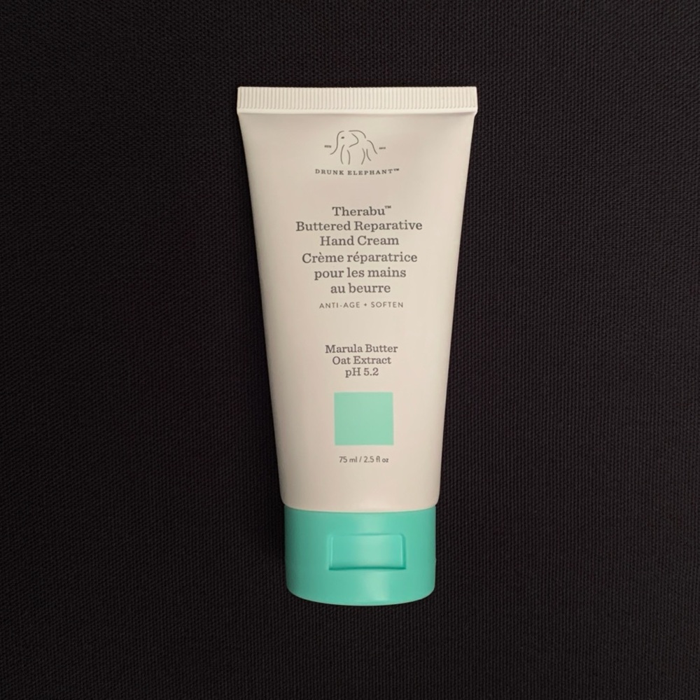 DRUNK ELEPHANT Therabu Buttered Reparative Hand Cream – Full Size 2.5 oz